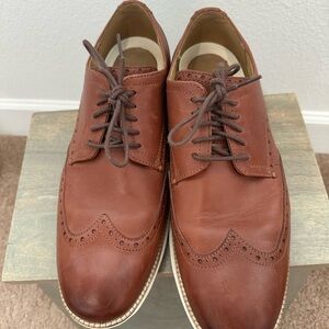 Cole Haan Brown Leather Oxfords